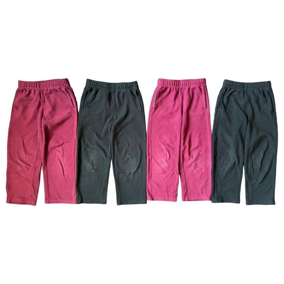 Lot OLD NAVY Kids S 6-7 Micro Performance Fleece Pants Open Leg Boys Sweatpants - Picture 2 of 11